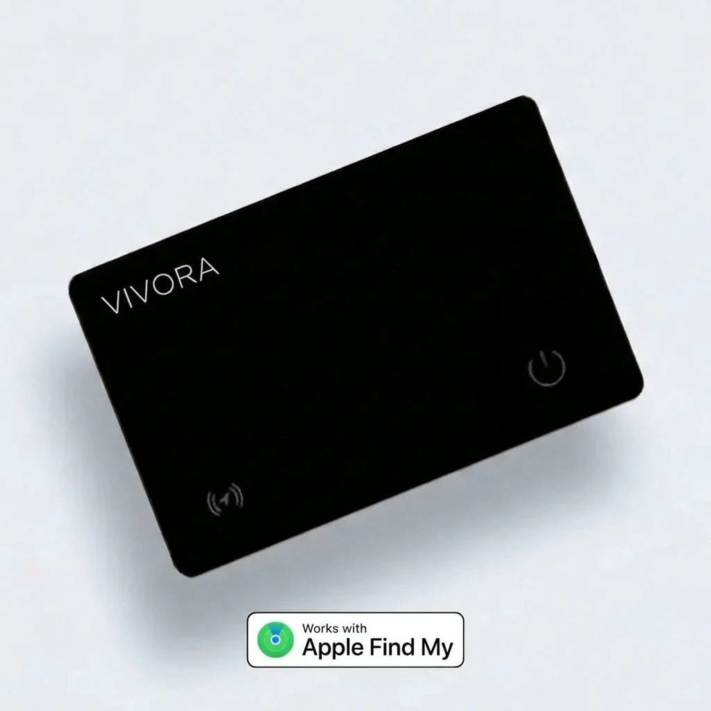 Vivora TrackCard™ – Wallet Tracker Card, No Subscription (Android/Apple)