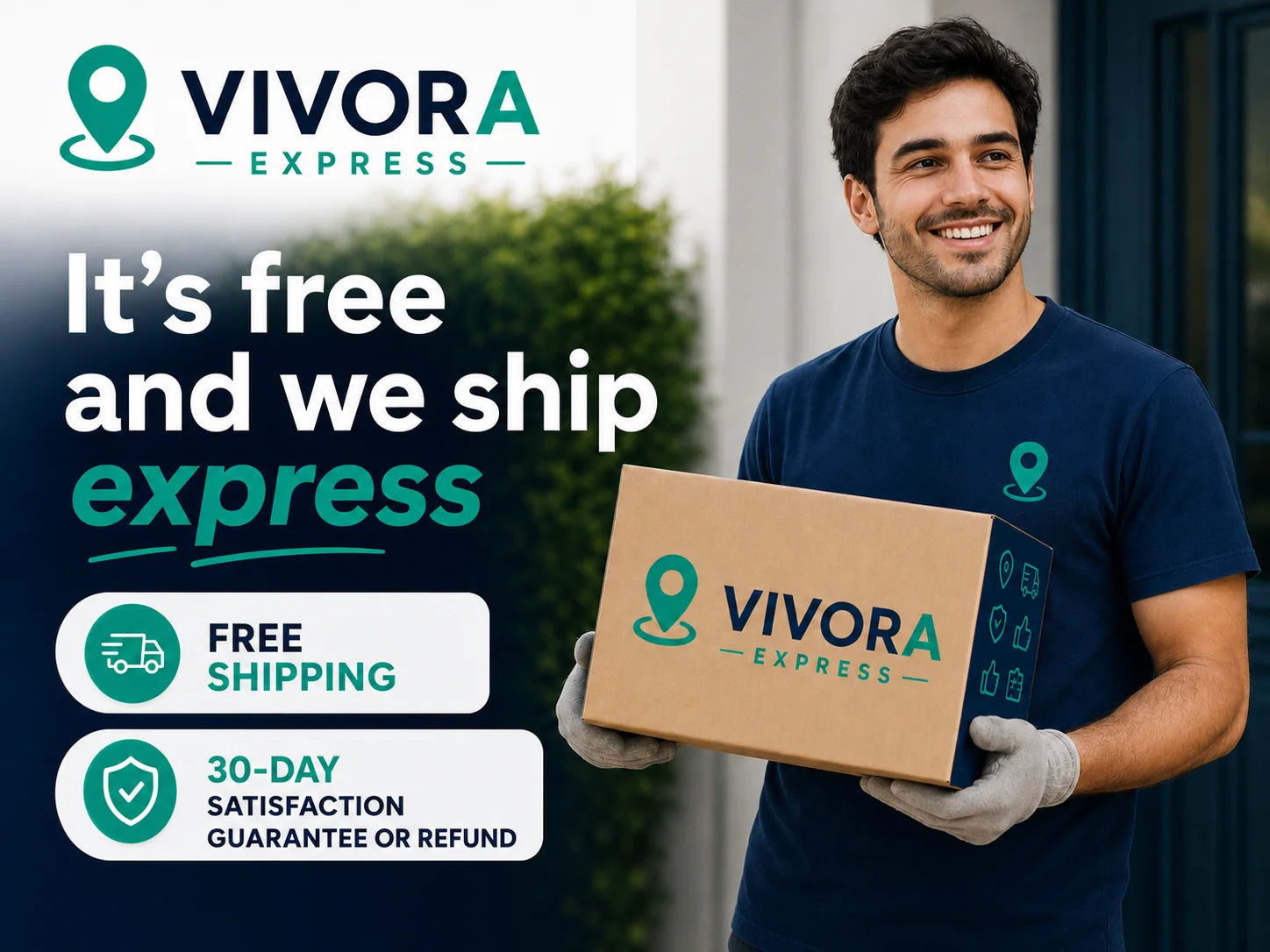 Free express delivery