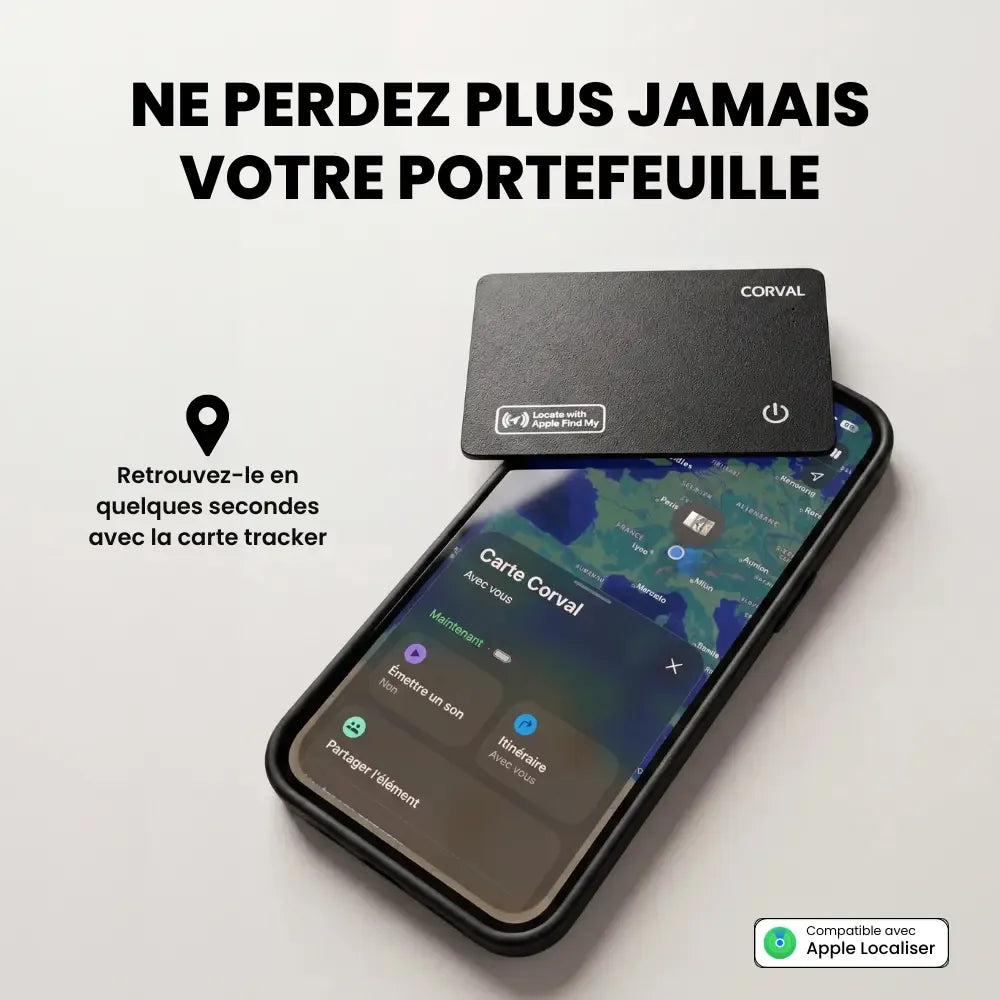 Vivora TrackCard™ – Wallet Tracker Card, No Subscription (Android/Apple)