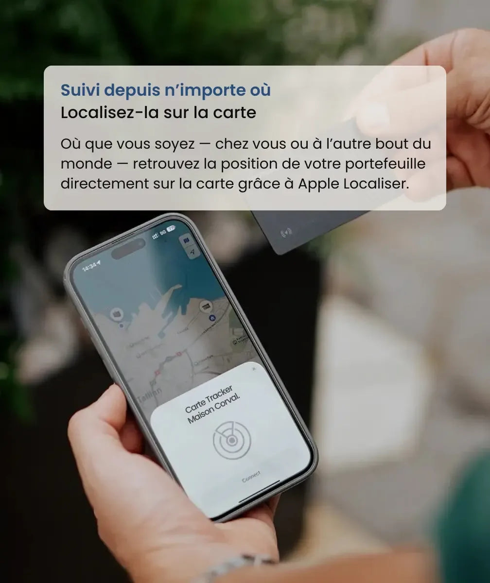 Vivora TrackCard™ – Wallet Tracker Card, No Subscription (Android/Apple)