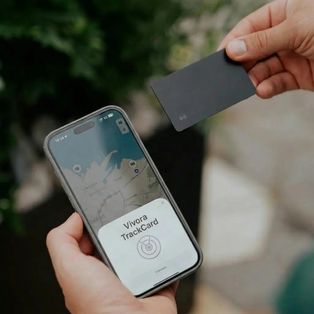 Vivora TrackCard™ – Wallet Tracker Card, No Subscription (Android/Apple)
