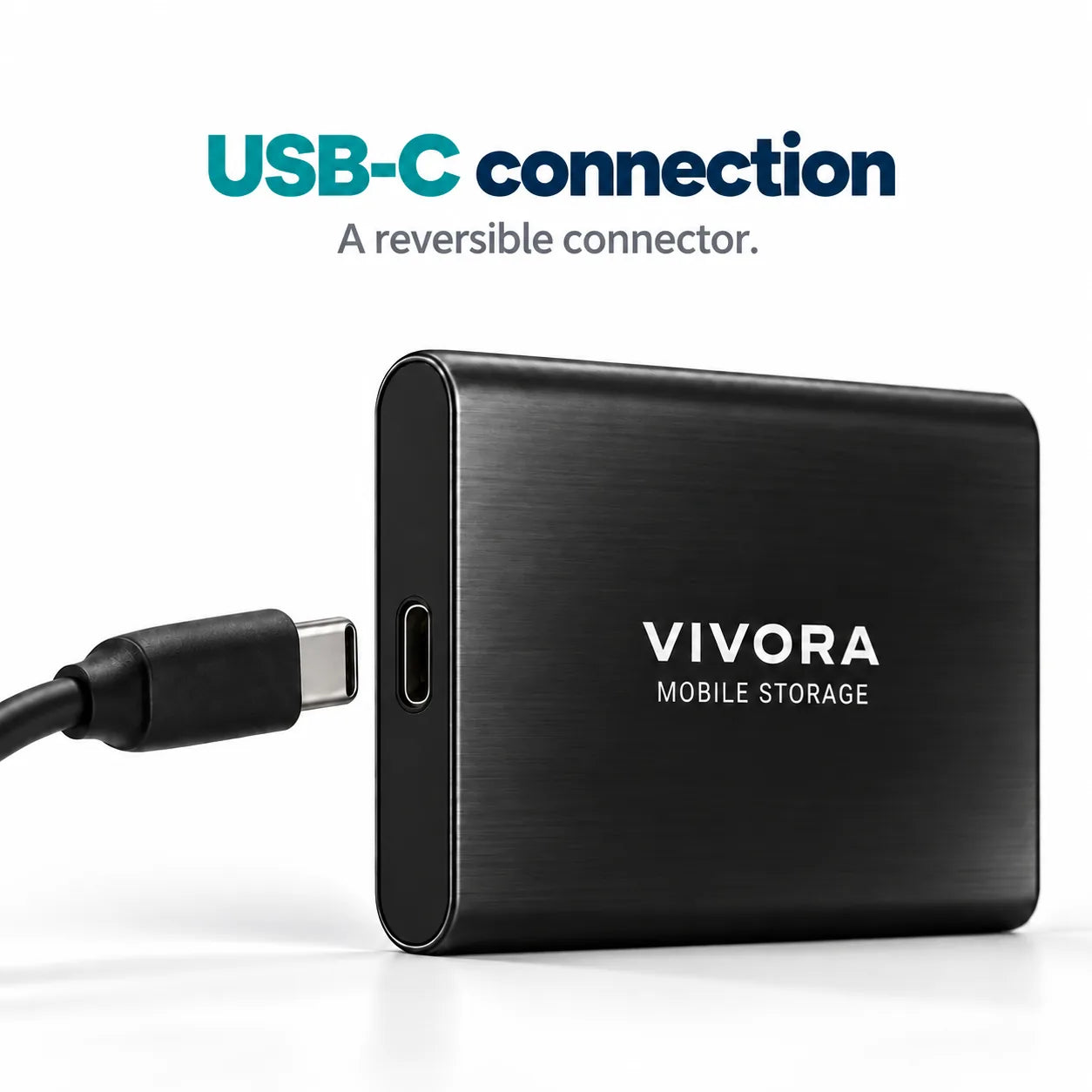 Vivora VaultSSD™ – USB-C External SSD